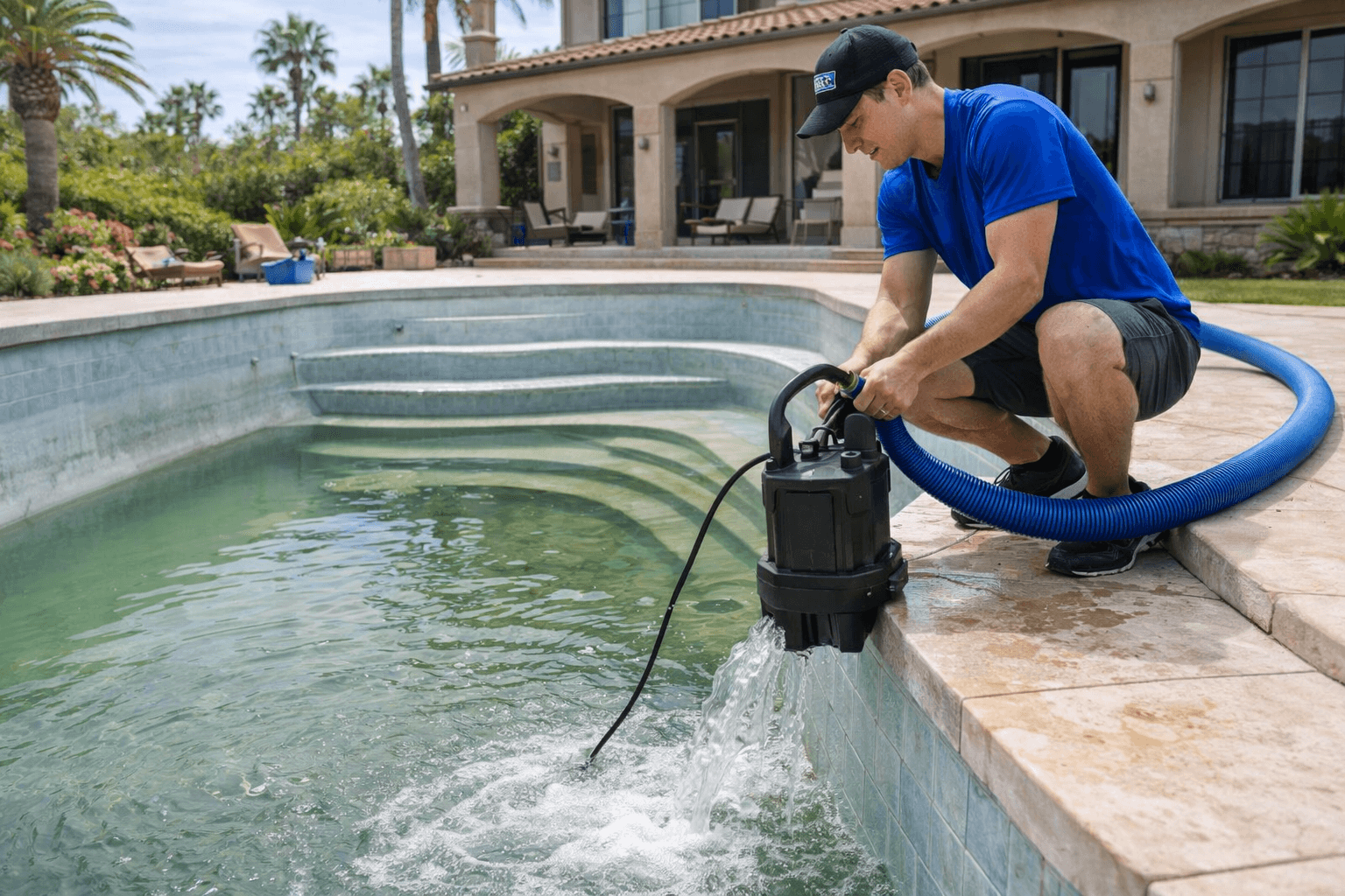 Professional seasonal pool service